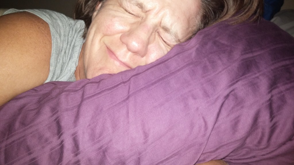 Sleeping in