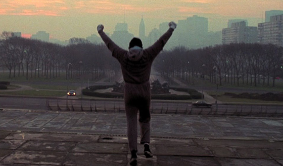 Rocky-runs-up-the-stairs-
