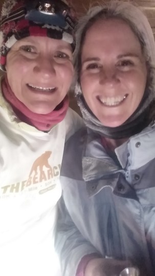 New Year run with Lisa